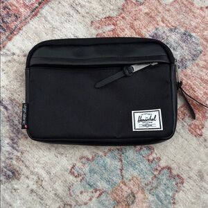 Herschel Supply Company Black Textured Pouch